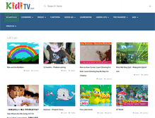 Tablet Screenshot of kiditv.com